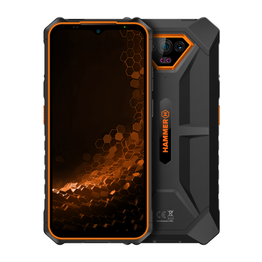 myPhone Hammer Iron V oranžový - Mobilný telefón