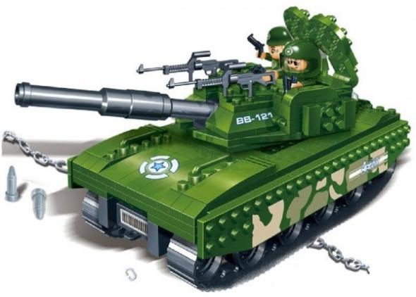 BanBao Defence Force - Tank - Stavebnica