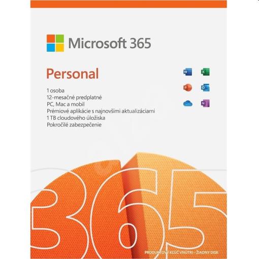 Microsoft Office 365 Personal 32-bit/x64 SK 1rok - Kancelársky balík