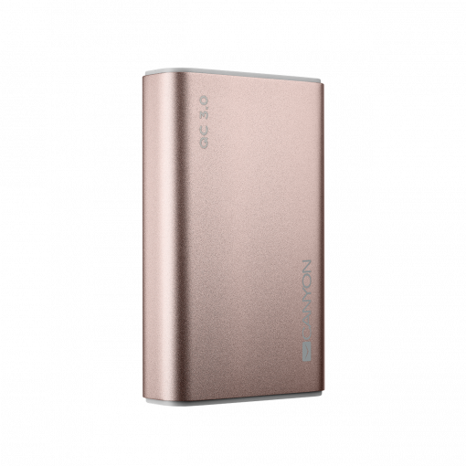 Canyon 10000mAh Quick Charge 3.0 Power Delivery ružovo-zlatý - Power bank