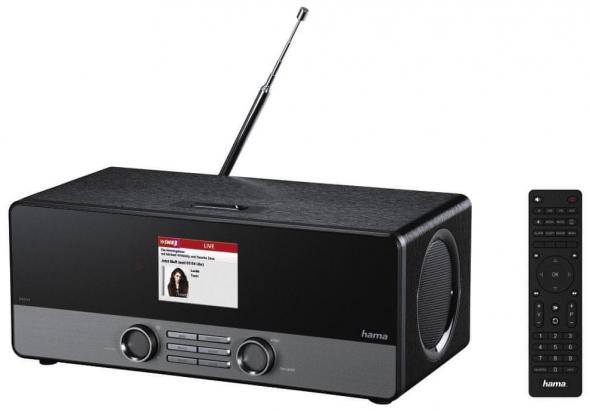Hama DIR3100 čierne - DAB+ / internetové rádio