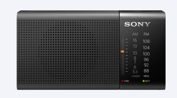 Sony ICF-P36 čierny poškodená krabica - Prenosný rádioprijímač