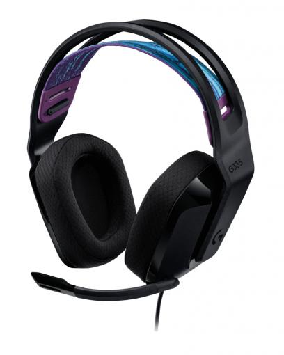 Logitech G335 Wired Gaming Headset Black - Hráčske slúchadlá s mikrofónom