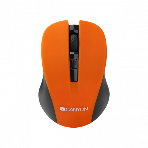 Canyon MW-1 čierno-oranžová - Wireless optická myš