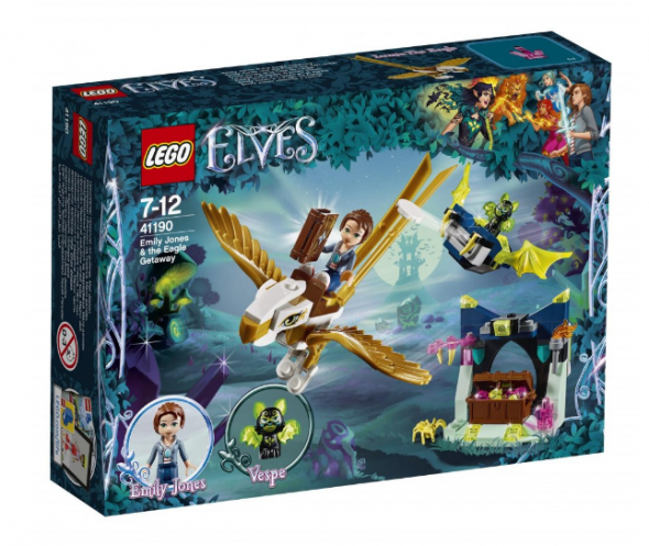 LEGO Elves Emily Jones a let na orlovi - Stavebnica