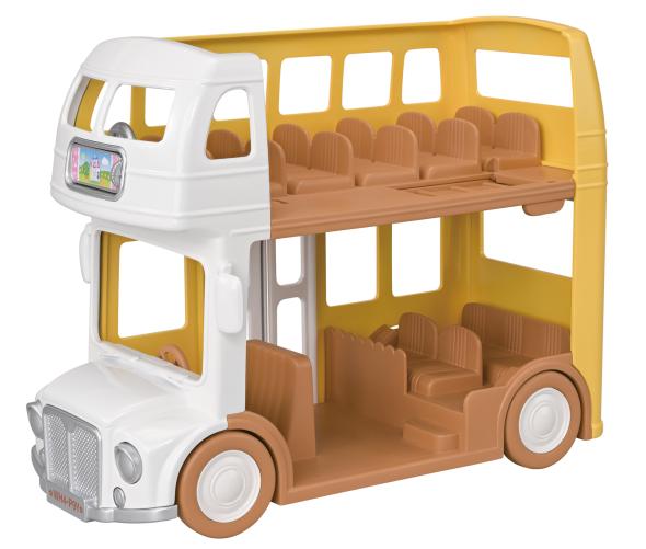 Sylvanian family Sylvanian Families Dvojposchodový škôlkový autobus