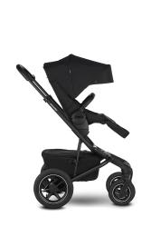 EASYWALKER Kočík kombinovaný Jimmey Pepper Black XXL AIR + RWS + Jackey XL Shadow Black