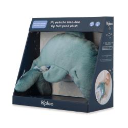 Kaloo Kaloo Petit Calme Plyšový delfín s levanduľovým vankúšom pre lepší spánok 15 cm