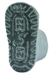 STERNTALER Ponožky protišmykové silver melange uni veľ. 21/22 cm- 18-24 m