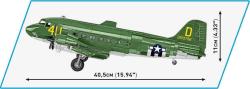 Cobi Cobi 5743 II WW Douglas C-47 Skytrain (Dakota), 1:48, 892 k, 2 f