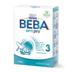 3x BEBA OPTIPRO® 3 Mlieko batoľacie, 500 g?