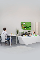 Hama nástenný držiak TV, 400x400, otočný, naklápaný, vysúvateľný