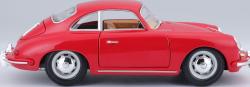 Bburago Bburago 1:24 Porsche 356B Coupe (1961) Red