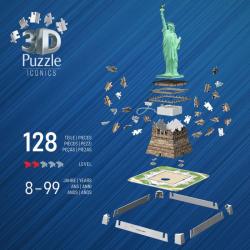 Ravensburger Iconics: Socha slobody (Nočná edícia)