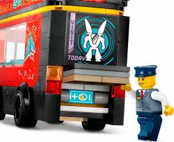 LEGO LEGO® City 60407 Červený dvojposchodový vyhliadkový autobus