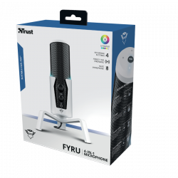 Trust GXT 258W Fyru USB 4-in-1 Streaming Microphone PS5