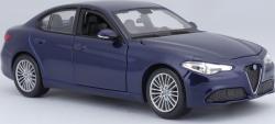 Bburago 2020 Bburago 1:24 Plus Alfa Romeo Giulia (2016) Metallic Blue