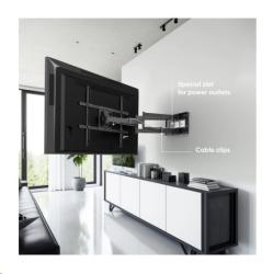 Onkron M8L Robustný profesionálny držiak TV 42" - 110"