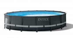 Intex_C Záhradný bazén INTEX 26326 Ultra Frame  488 x 122 cm piesková filtrácia