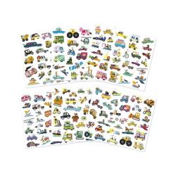 Janod Janod Stickers Samolepky Dopravné prostiedky 200 ks