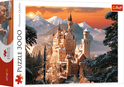 Trefl Trefl Puzzle 3000 - Zimný zámok Neuschwanstein, Nemecko / Kirch