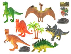 MIKRO -  Dinosaury 12-13cm 6ks v sáčku