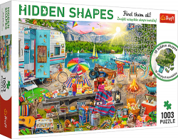 Trefl Trefl Puzzle 1000 Hidden Shapes -Výlet karavanom