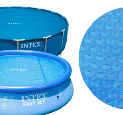Intex Solárna  plachta INTEX 28014 okrúhla na bazén  s priemerom 487 cm