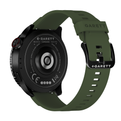 Garett Smartwatch COMPASS Black, GPS