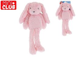 MIKRO -  Mini Club zajačik plyšový ružový 30cm dlhé nohy 0m+