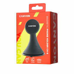 Canyon magnetický držiak pre smartfóny s prísavkou na predné okno, alebo prístrojovú dosku automobil