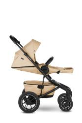 EASYWALKER Kočík kombinovaný Jimmey Sand Taupe XXL AIR + RWS + Jackey Shadow Black