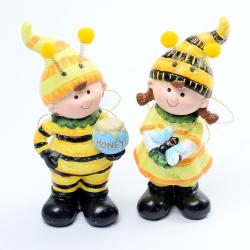 Včielka polyresin 7,7x7,6x15cm chlapec