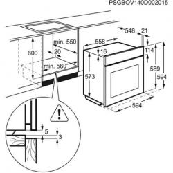 Electrolux EOB3454AOX vystavený kus  + kupóny na daľší nákup 