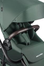 EASYWALKER Kočík kombinovaný Jimmey Pine Green XXL RWS + Jackey XL Shadow Black