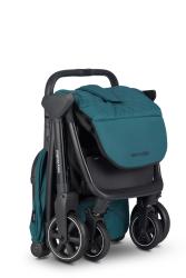 EASYWALKER Kočík kombinovaný Jimmey Iris Grey XXL AIR + RWS + Jackey Teal Green