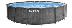 Intex_A Intex Bazén Prism Frame Greywood Premium 5,49 x1,22cm 26744