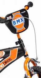 DINO Bikes DINO Bikes - Detský bicykel 12" 125XL oranžovo čierny - BMX 2021