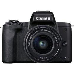 Canon M50 Mark II + EF-M 15-45mm IS STM Vlogger Kit čierny