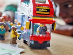 LEGO LEGO® City 60407 Červený dvojposchodový vyhliadkový autobus