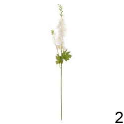 Delphinium kus 83cm biely