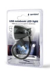 Gembird notebook LED USB light čierna