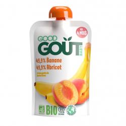 GOOD GOUT BIO Marhuľa s banánom 120 g