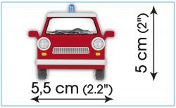 Cobi Cobi 24555 Youngtimer Trabant 601 Universal Feuerwehr 1:35