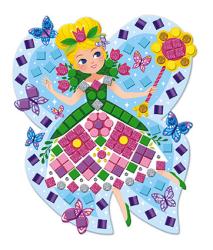 Janod Janod Atelier Mozaika Princezné a víly Maxi 5+