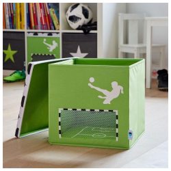 LOVE IT STORE IT Box na hračky s krytom - Futbal, Goooal, malý