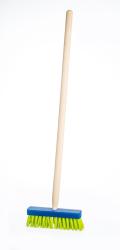 Teddies Metla modré s násadou drevo 80cm náradia
