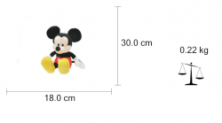 MIKRO -  Mickey plyšový 44cm