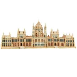 Woodcraft construction kit Drevené 3D puzzle parlament v Budapešti