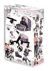 DeCuevas Toys DeCuevas 81535 Moderný kočík pre bábiky 3 v 1 s taškou SKY 2020 - 90 cm